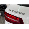Embellecedor Mercedes GLC 220d entre luna y baca negro mate | Tecnomai
