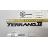 Anagrama Nissan Terrano II en ABS | Emblema trasero impreso en 3D
