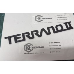 Anagrama grande TERRANO II embellecedor | Nissan Terrano II