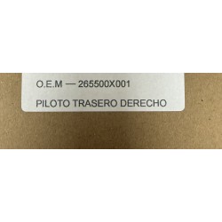 Piloto trasero derecho Nissan Terrano II 265500X001